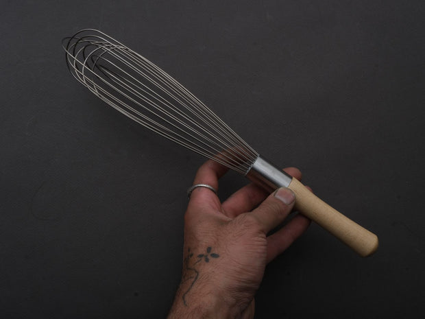 Best Manufacturers - French Whisk - 12" - Wood Handle