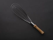 Best Manufacturers - Flat Whisk - 12" - Wood Handle