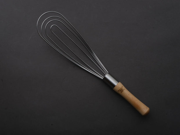 Best Manufacturers - Flat Whisk - 12" - Wood Handle