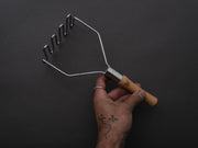 Best Manufacturers - Potato Masher - 10" - Wood Handle