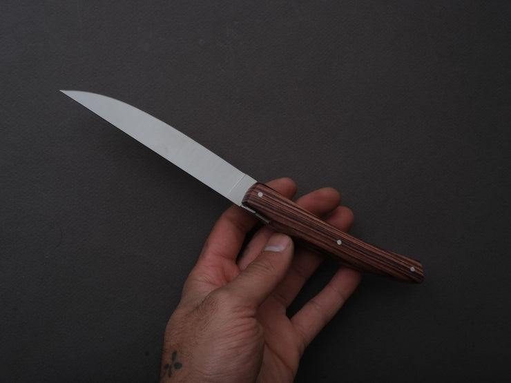 Goyon Chazeau - Le Thiers Pirou Brasserie - Steak/Table Knives - Kingwood - Set of 6