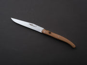 Goyon Chazeau - Laguiole Brasserie - Steak/Table Knives - Juniper Wood - Set of 6