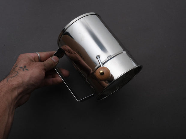 Best Manufacturers - Rotary Sifter - 5 Cup - Stainless Steel