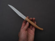 Goyon Chazeau - Laguiole Brasserie - Steak/Table Knives - Juniper Wood - Set of 6