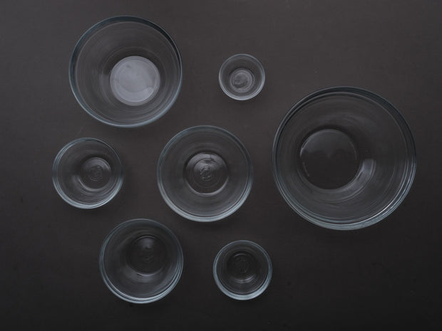 Duralex - Le Gigogne - Clear Stackable Bowls - Set of 10 pieces