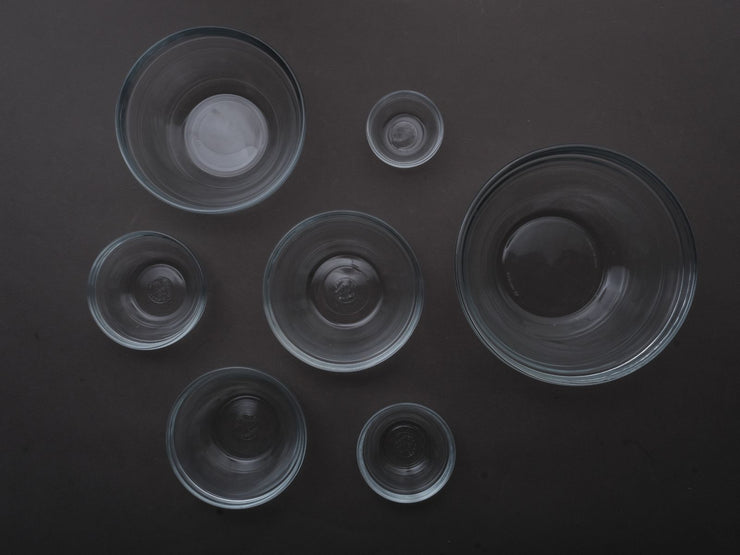 Duralex - Le Gigogne - Clear Stackable Bowls - Set of 10 pieces