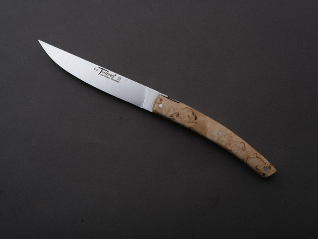 Goyon-Chazeau - Le Thiers Pirou Brasserie - Steak/Table Knives - Birch Wood - Set of 6