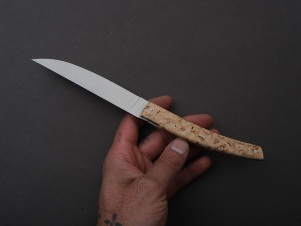 Goyon-Chazeau - Le Thiers Pirou Brasserie - Steak/Table Knives - Birch Wood - Set of 6