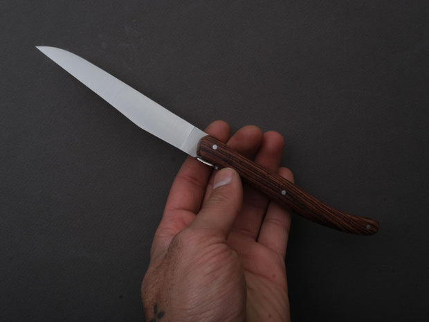 Goyon Chazeau - Laguiole Brasserie - Steak/Table Knives - Kingwood - Set of 6