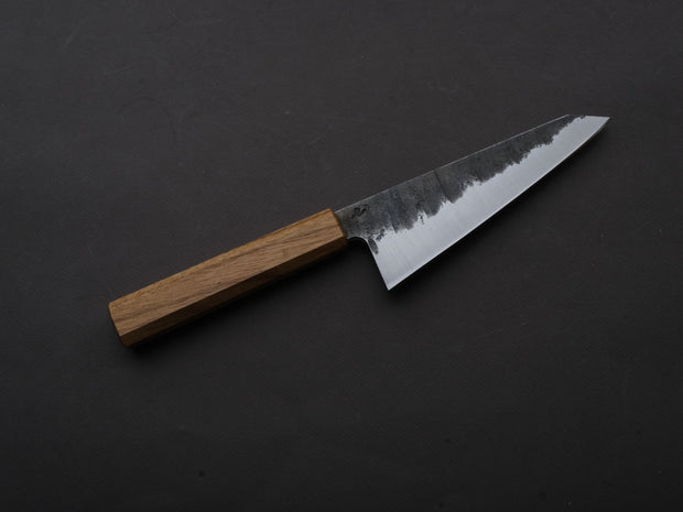 Soma - Blue #1 - Monosteel - Kurouchi - 165mm - Honesuki - Oak Handle
