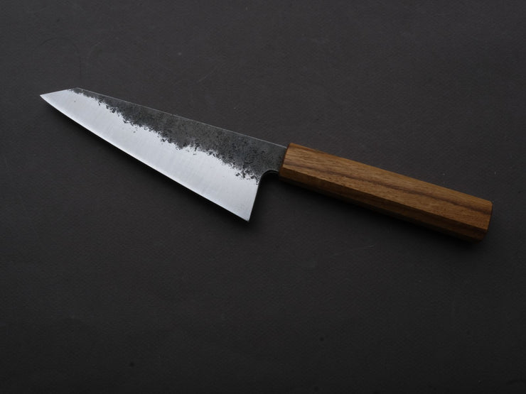Soma - Blue #1 - Monosteel - Kurouchi - 165mm - Honesuki - Oak Handle