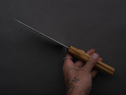 Soma - Blue #1 - Monosteel - Kurouchi - 165mm - Honesuki - Oak Handle