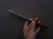 Hitohira - NM - Tsuchime - Santoku - 130mm - Red Pakka Handle