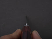 Hitohira - NM - Tsuchime - Santoku - 130mm - Red Pakka Handle