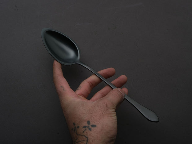 Gestura - 01 Black/Gunmetal - Utility Spoon - Table Spoon