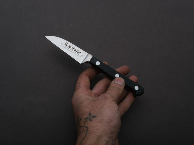 K Sabatier - Proxus - Stainless - Paring - 2.75" - Black POM Western