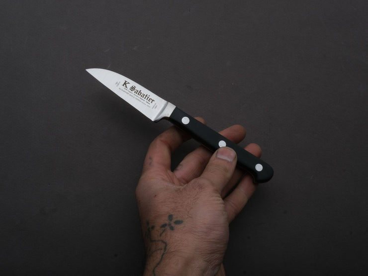 K Sabatier - Proxus - Stainless - Paring - 2.75" - Black POM Western