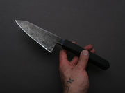 Soma - ApexUltra - Monosteel - Kurouchi - 120mm - Honesuki - Charred Oak Handle