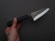 Soma - ApexUltra - Monosteel - Kurouchi - 120mm - Honesuki - Charred Oak Handle