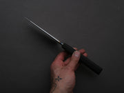 Soma - ApexUltra - Monosteel - Kurouchi - 120mm - Honesuki - Charred Oak Handle