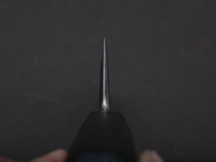 Soma - ApexUltra - Monosteel - Kurouchi - 120mm - Honesuki - Charred Oak Handle