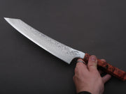 Ryusen - GURENHIRYU KAI  - SPG STRIX - Nickel Damascus - Kiritsuke Gyuto - 240mm - Poplar Handle