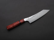 Ryusen - GURENHIRYU KAI  - SPG STRIX - Nickel Damascus - Kiritsuke Santoku - 175mm - Poplar Handle