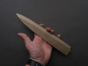 Hitohira - Tanaka - Katsushiro - Blue #1 - Yanagiba - 270mm - Ebony Handle (Saya)