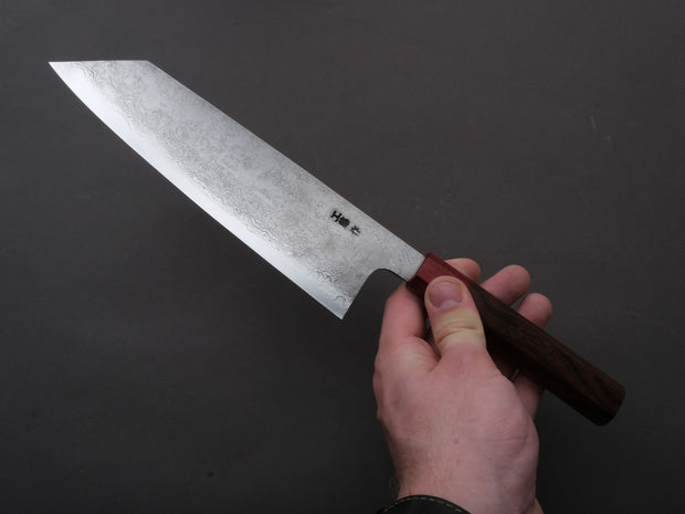 Kudo Knife Forge - VG10 - Damascus - Bunka - 210mm - Rosewood Handle