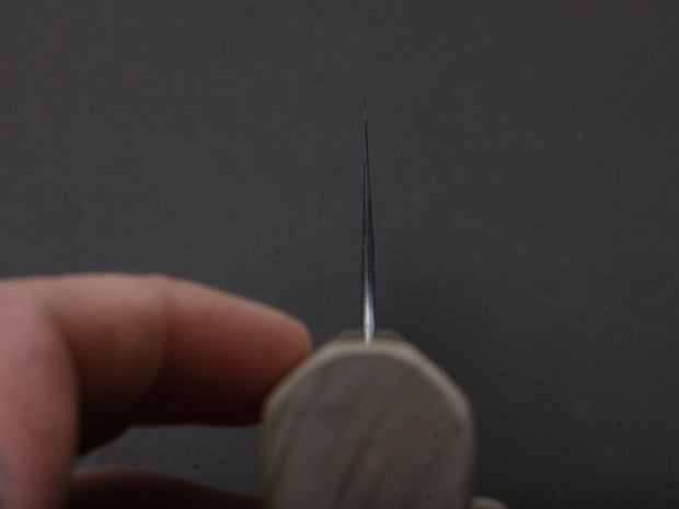 Sakai Kikumori - KIKUZUKI RIN - White #2 - Nashiji - Nakiri - 180mm - Magnolia Wood Handle