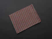Fog Linen - Linen Kitchen Cloth - "Agnes" Red and Natural Stripe