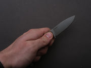 lionSTEEL - Fixed Blade - M1 - M390 - 75mm - Santos Handle - Leather Sheath