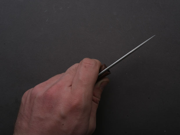 lionSTEEL - Fixed Blade - M1 - M390 - 75mm - Santos Handle - Leather Sheath