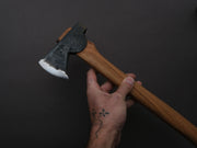 Northeast Axe & Tool - 12oz Trappers Hatchet - 1055 Carbon - 14" Hickory Handle