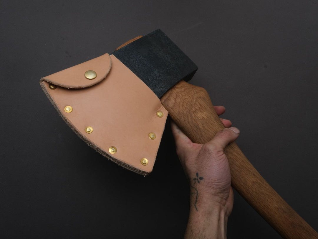 Northeast Axe & Tool - 5lb Splitting Axe - 1055 Carbon - Hickory
