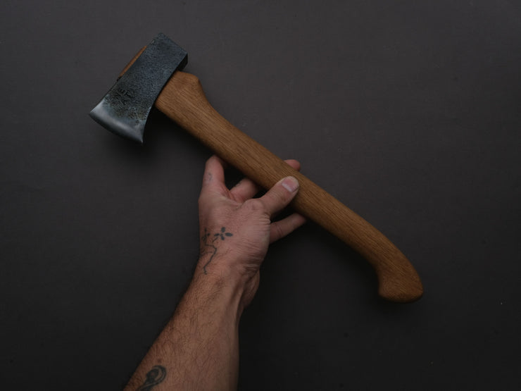 Northeast Axe & Tool - 1/2lb Axe - 1055 Carbon - 12.5" Hickory Handle