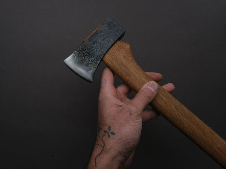 Northeast Axe & Tool - 1/2lb Axe - 1055 Carbon - 12.5" Hickory Handle