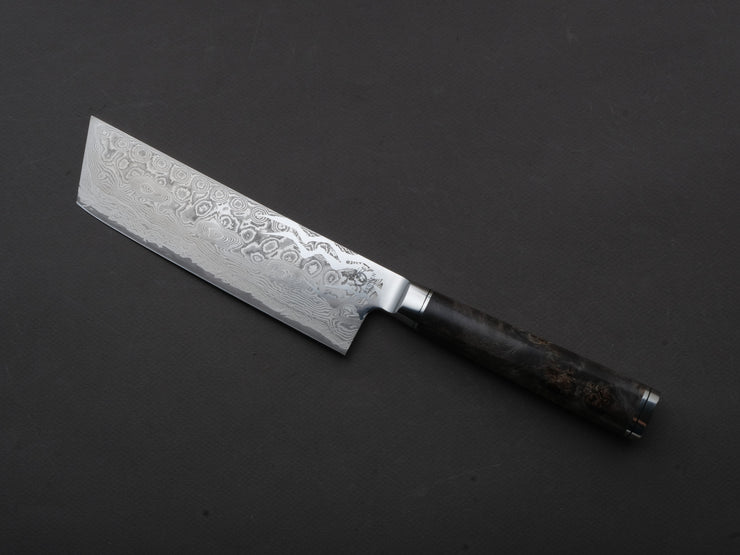 Ryusen - OUKOKURYU MT - SG2 - Damascus - Nakiri - 155mm - Poplar Hybrid Handle