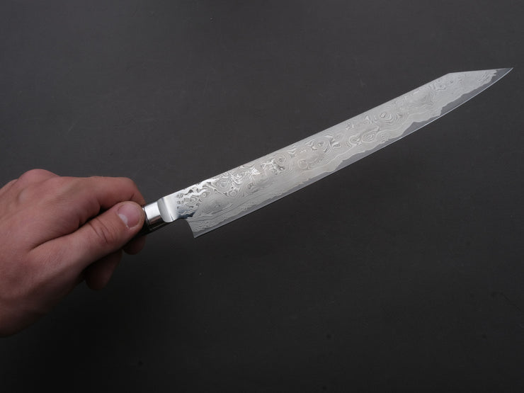RYUSEN - Oukokuryu - SG2 - Damascus - Sujihiki - 260mm - Stabilized Poplar Handle