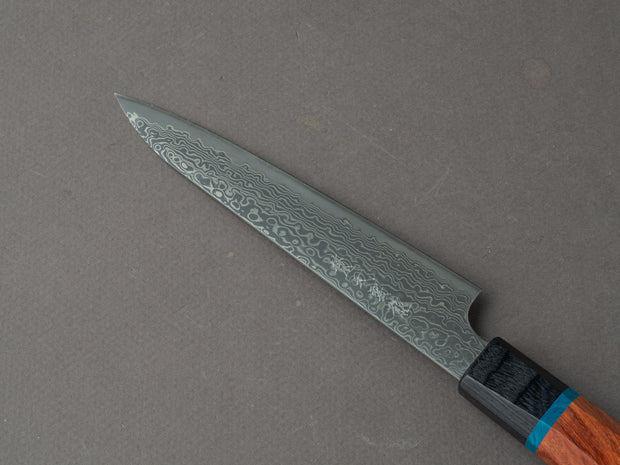 RYUSEN - BONTEN UNRYU KAI - VG10 Damascus - 135mm Petty - Quince Handle