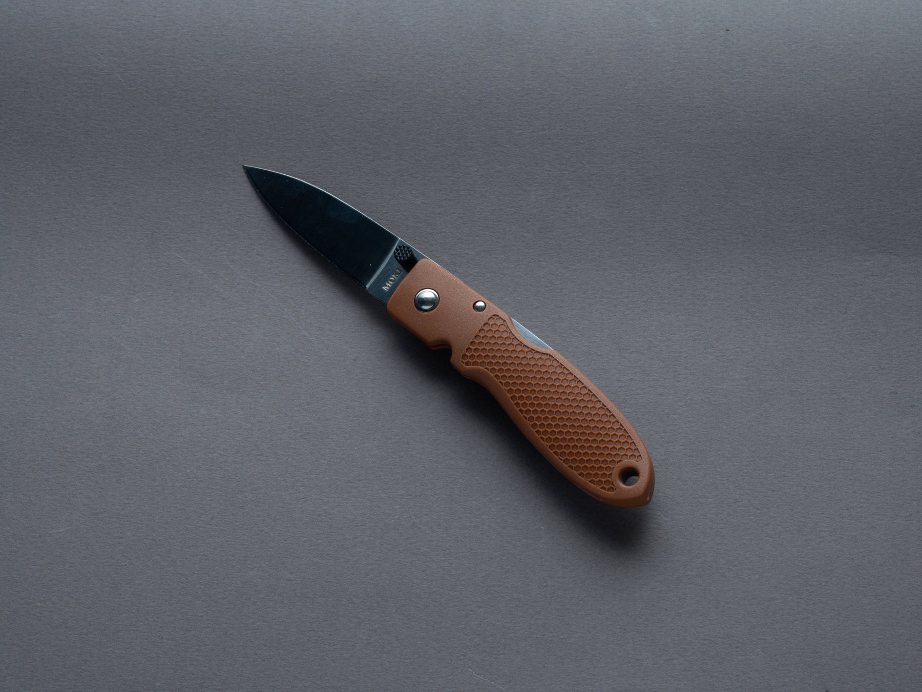 mooka Moki - Folding - Coupe - Lock back - AUS-8 - 54mm - Cocao Brown