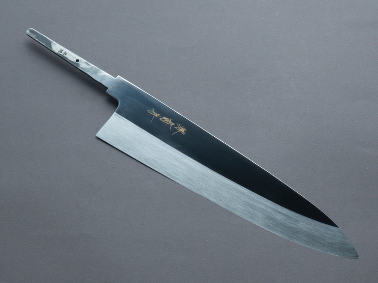 Sakai Kikumori - Strata Custom - MagnaCut - Kyomen w/ Gold Zogan - 270mm Gyuto - Signed Tang - No Handle