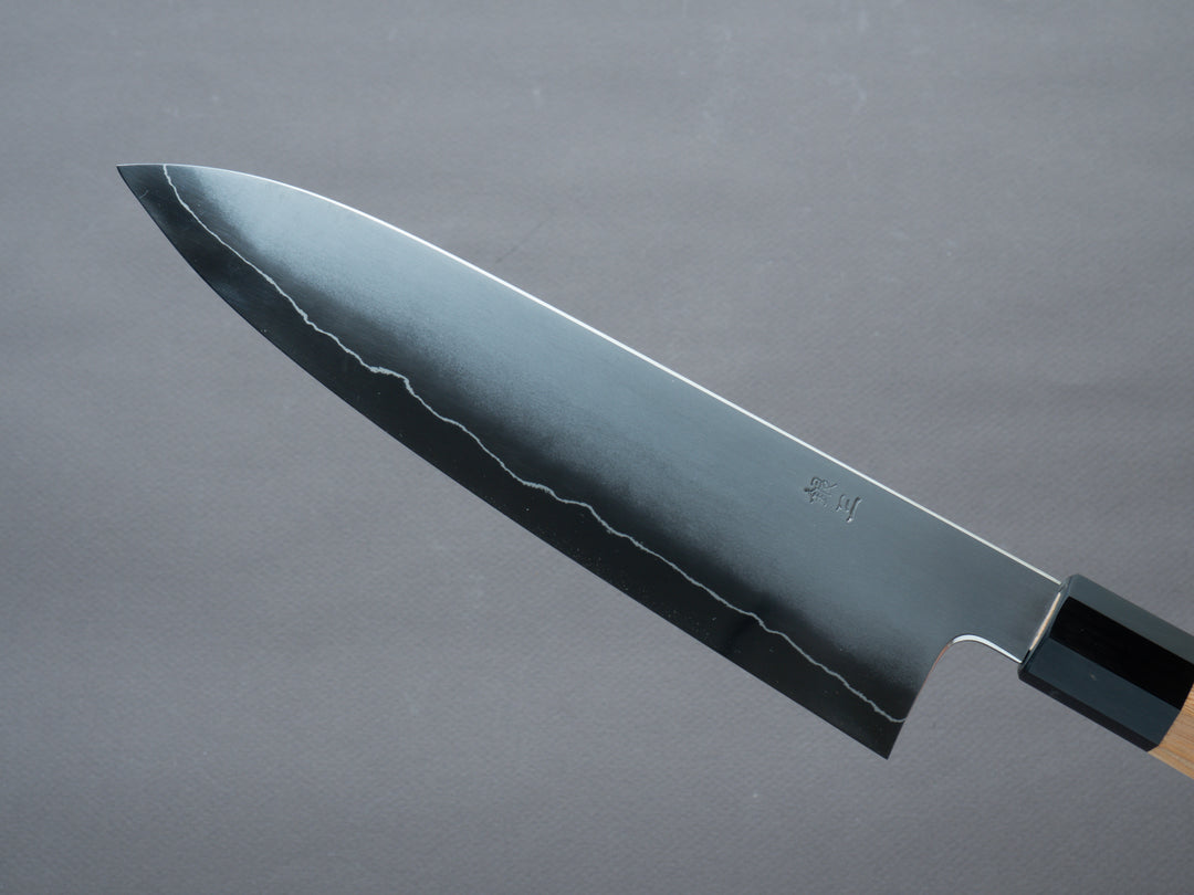 Hitohira - Kikuchiyo x Izo - Silver #3 - 210mm Gyuto - Yakusugi