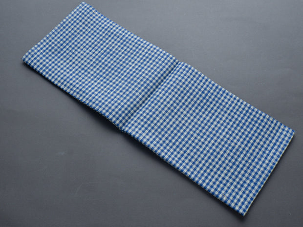 Fog Linen - Linen Kitchen Cloth - "Fred" Navy + Natural Check