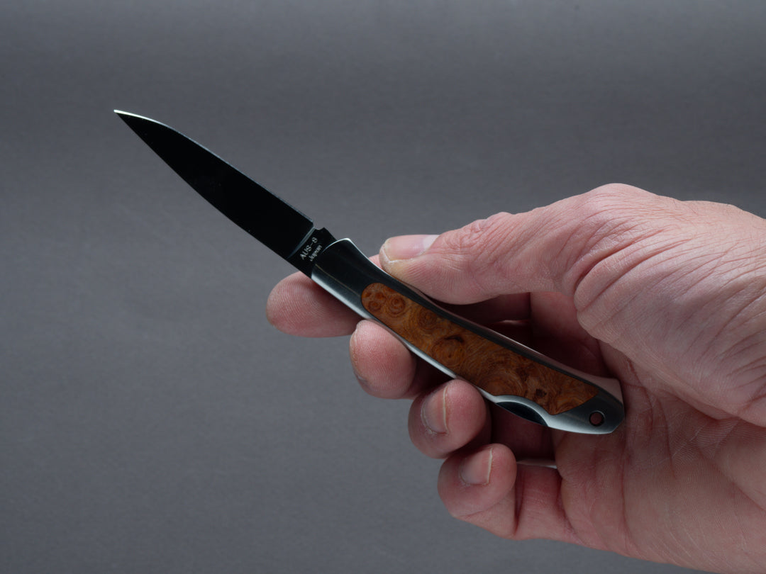 【未開封】BABYL サマソニ26 奏神狐神QUICK-DRY T L MOKI - Folding Knife - Kita - Kitsune - Lockback - 58mm - Quince