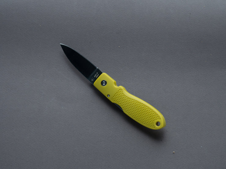 MOKI - Folding/Pocket Knife - Coupe - Mustard Yellow Grilon Handle