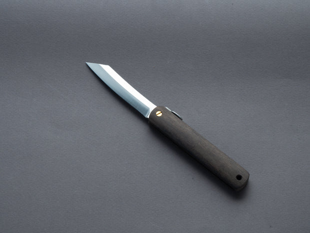 Higonokami - Folding Knife - VG10 - 70mm - Kurokaki Persimmon Handle