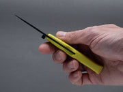 MOKI - Folding/Pocket Knife - Coupe - Mustard Yellow Grilon Handle