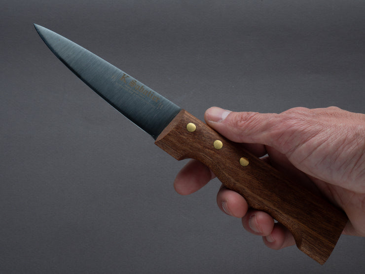 K Sabatier - Old Butcher - 4.5" Saigner Butcher - Rosewood Handle