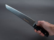 Tsubo Yoshikane - Stainless - 210mm - Bread Knife - Western Handle